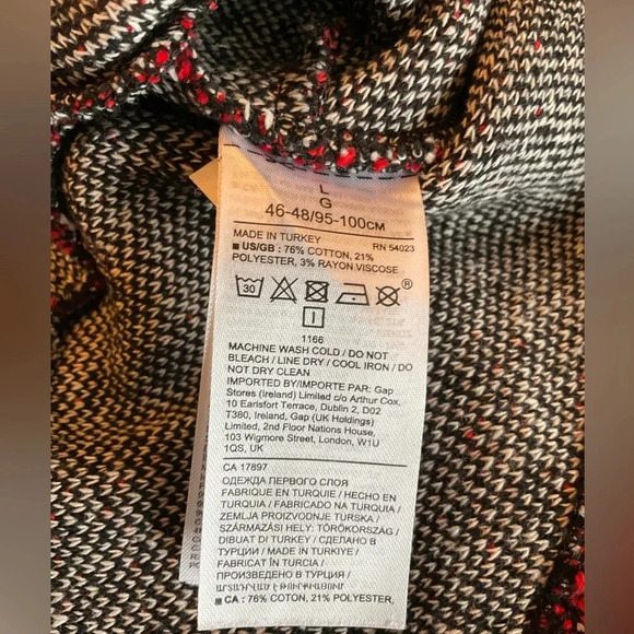 Banana Republic Tweed Style Pull On Skirt - Picture 4 of 4